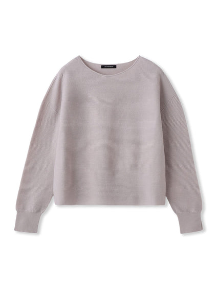 ホールガーメントガーターニット≪洗える≫