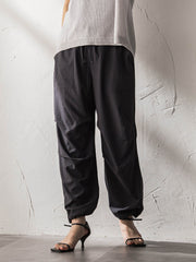 【WEB限定】タックパラシュートパンツ