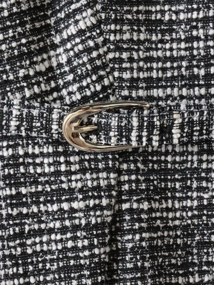 ツイードラメワンピース