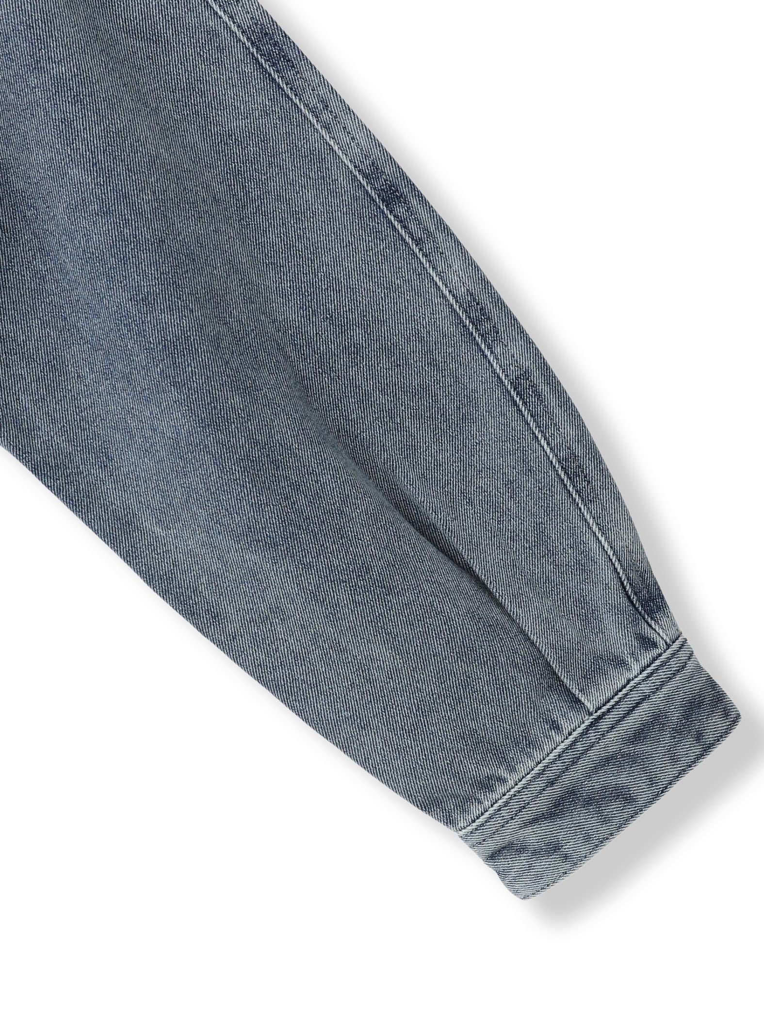 デニムショートジャケット≪洗濯機で洗える≫