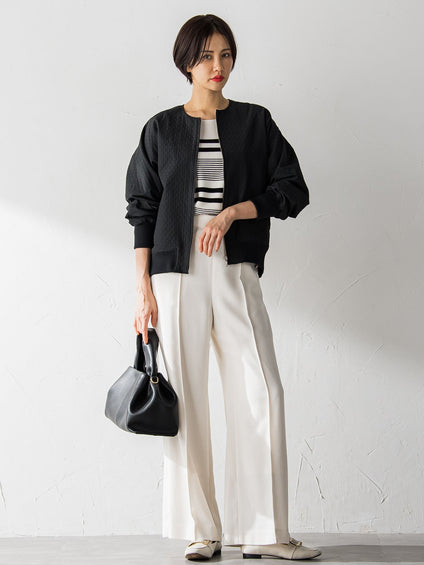 【WEB限定サイズあり】【洗えるニット】ECOCUWOOLドルマンニットプルオーバー≪シワになりにくい≫