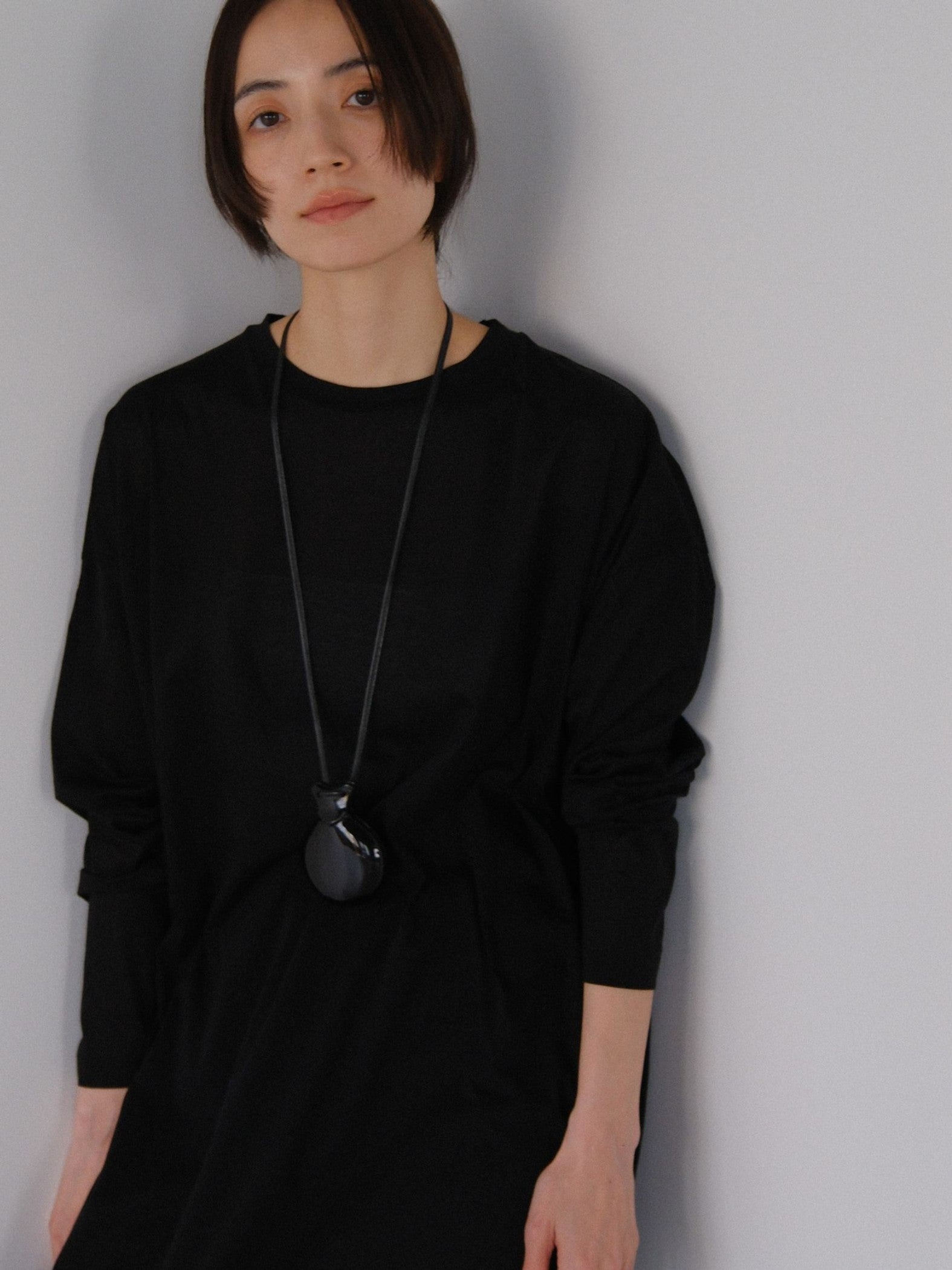 sheer long dress【日本製】