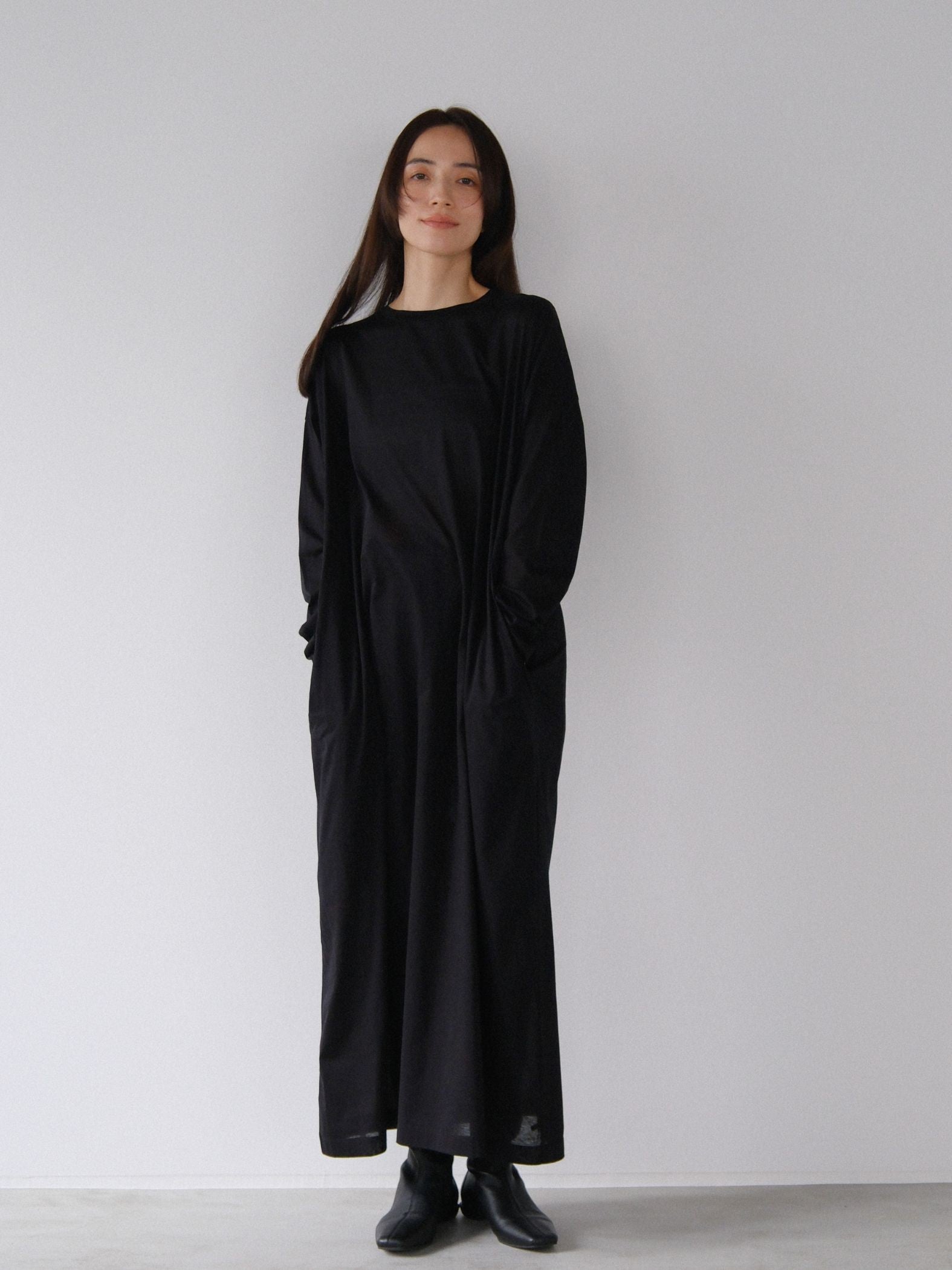 sheer long dress【日本製】