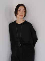 sheer long dress【日本製】