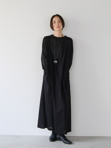 sheer long dress【日本製】