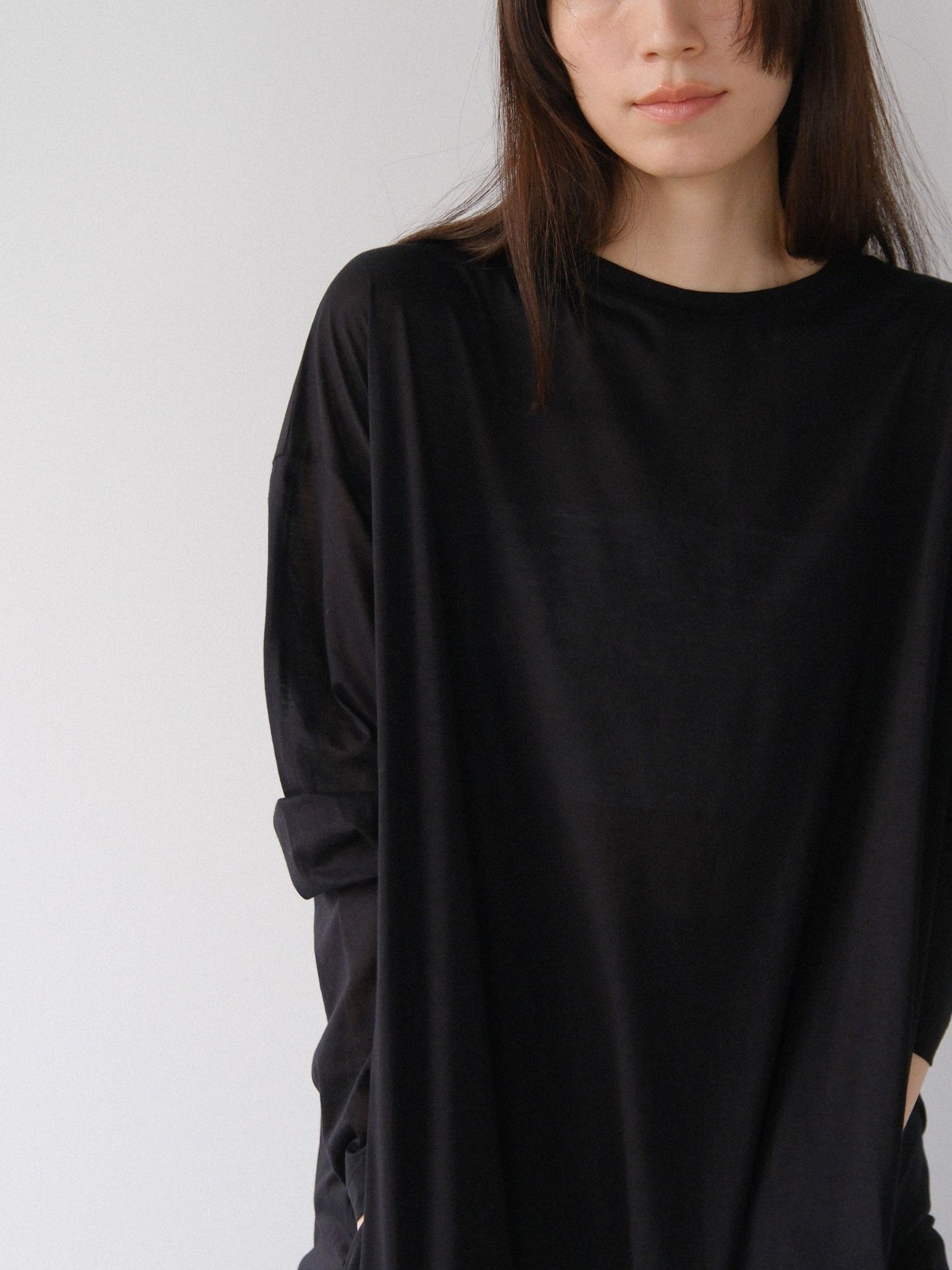 sheer long dress【日本製】