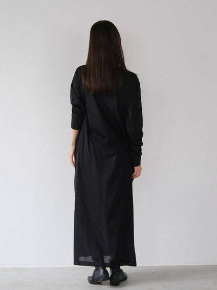 sheer long dress【日本製】