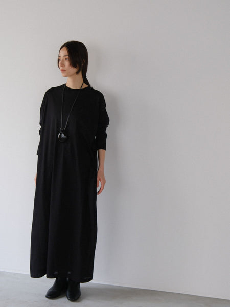 sheer long dress【日本製】