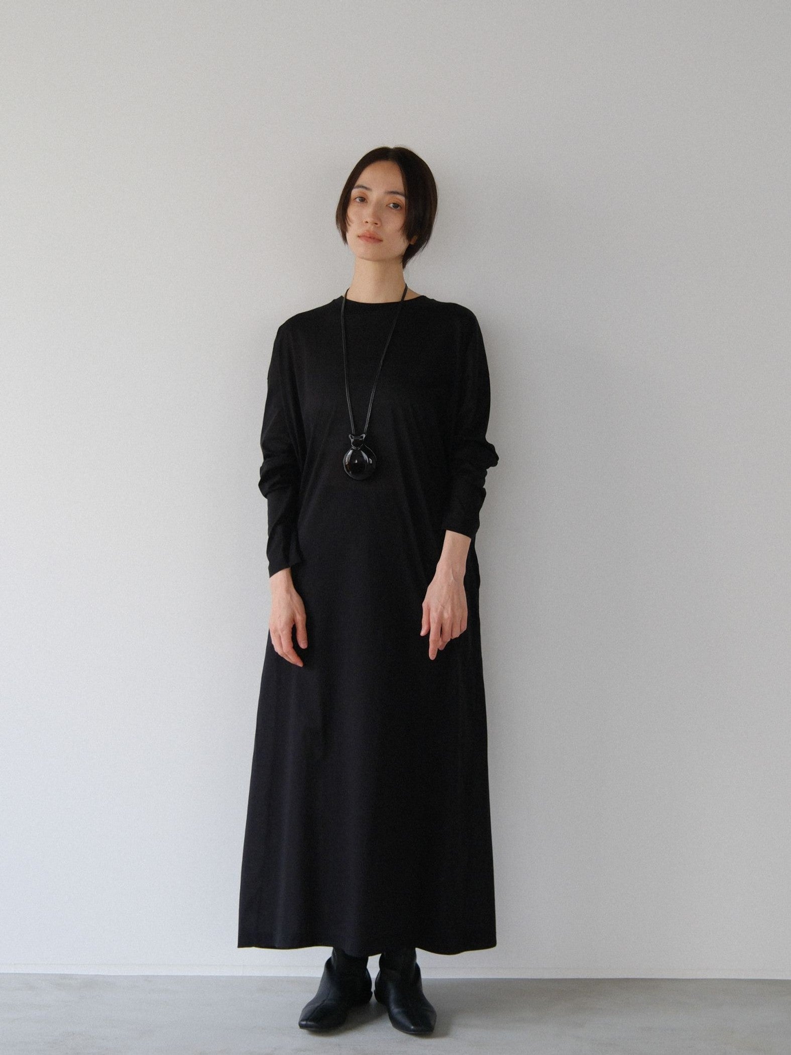 sheer long dress【日本製】