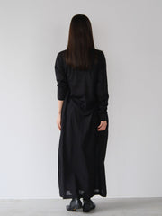 sheer long dress【日本製】