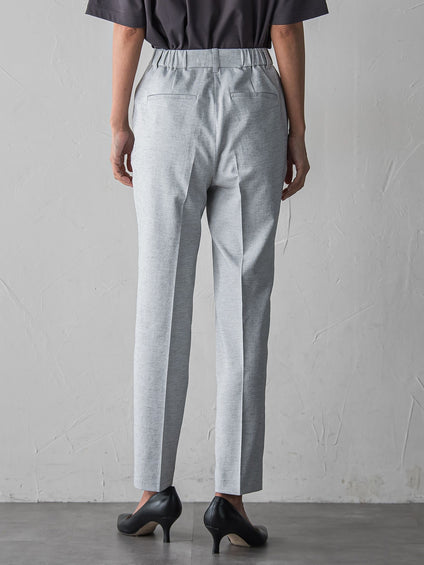 【大きいサイズ】シェルタリングテーパードパンツ