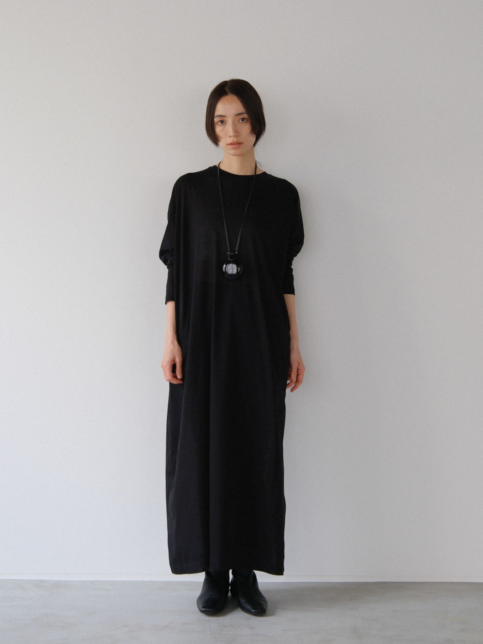 sheer long dress【日本製】