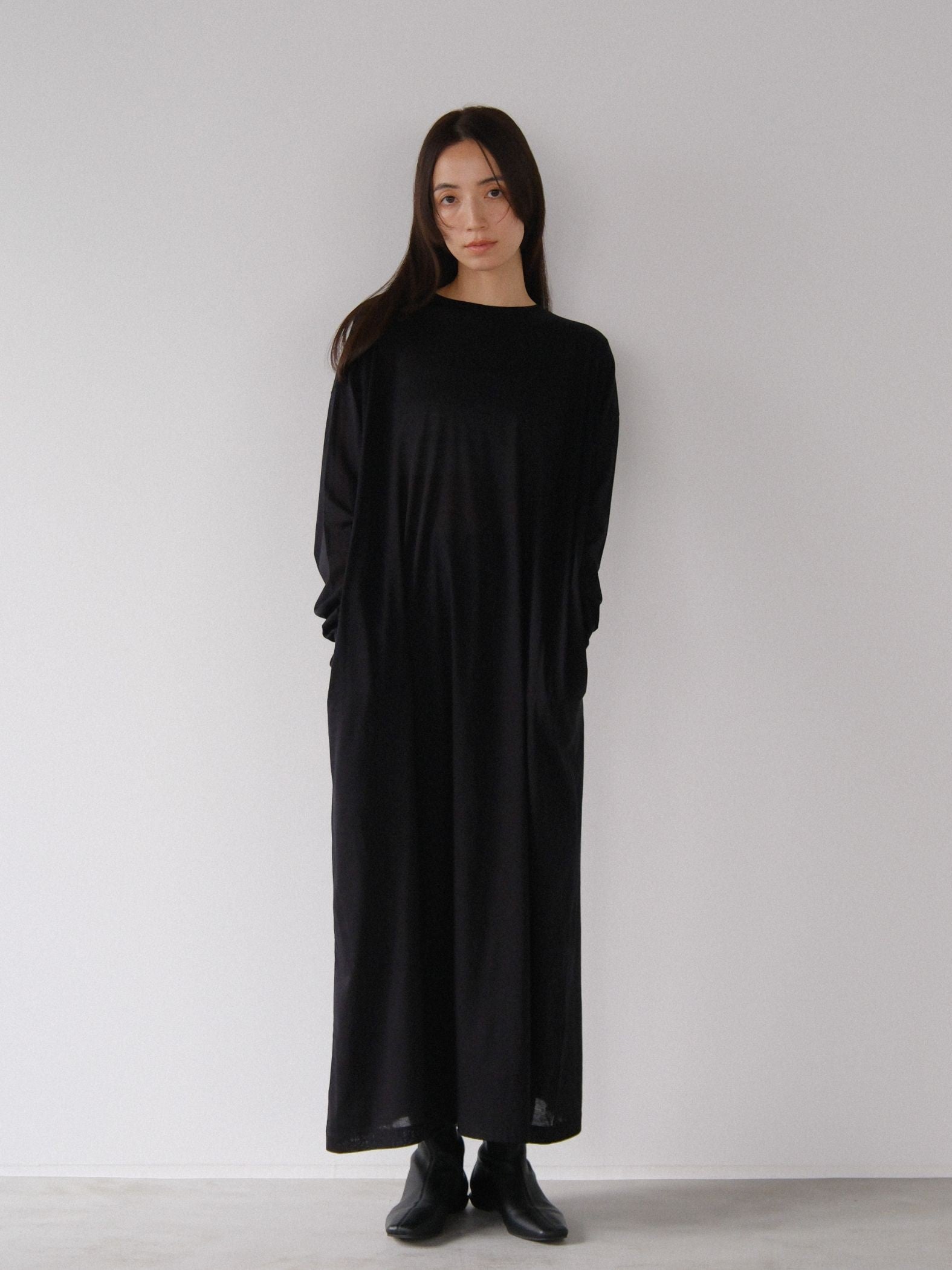 sheer long dress【日本製】