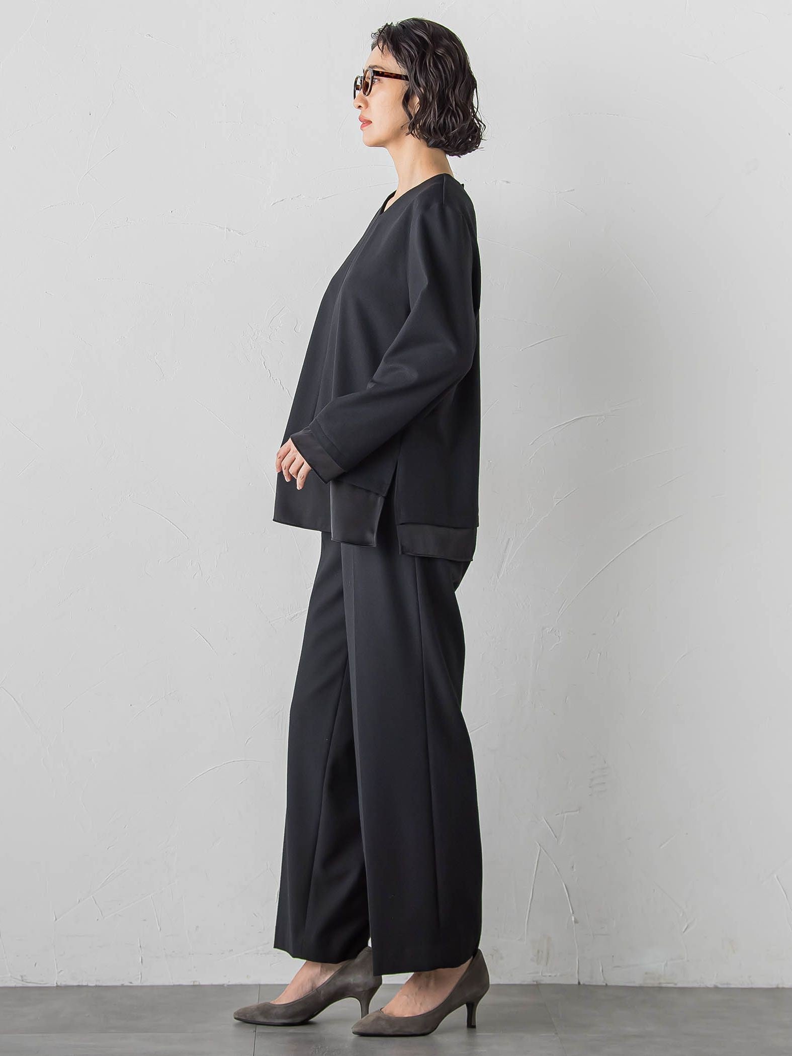 【大きいサイズ】ピクシエスタVネックブラウス