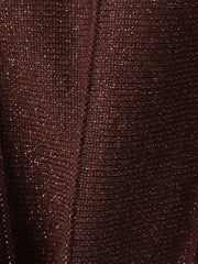 【新色追加】ラメドルマンVネックニット≪手洗い可能≫