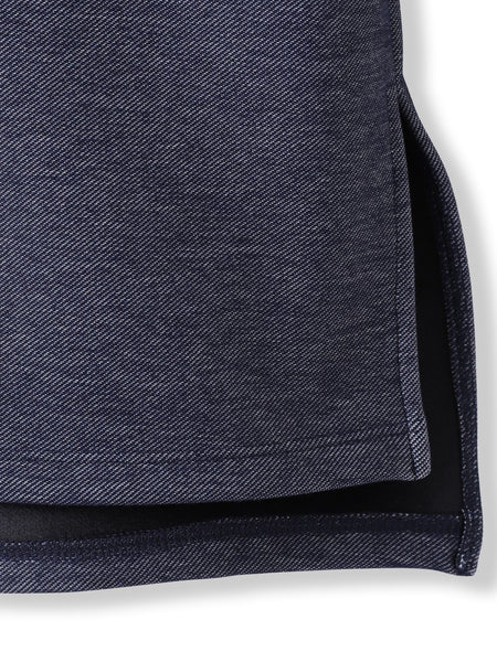 【WEB限定】裏毛布クルーネックプルオーバー≪毛玉防止・ストレッチ≫