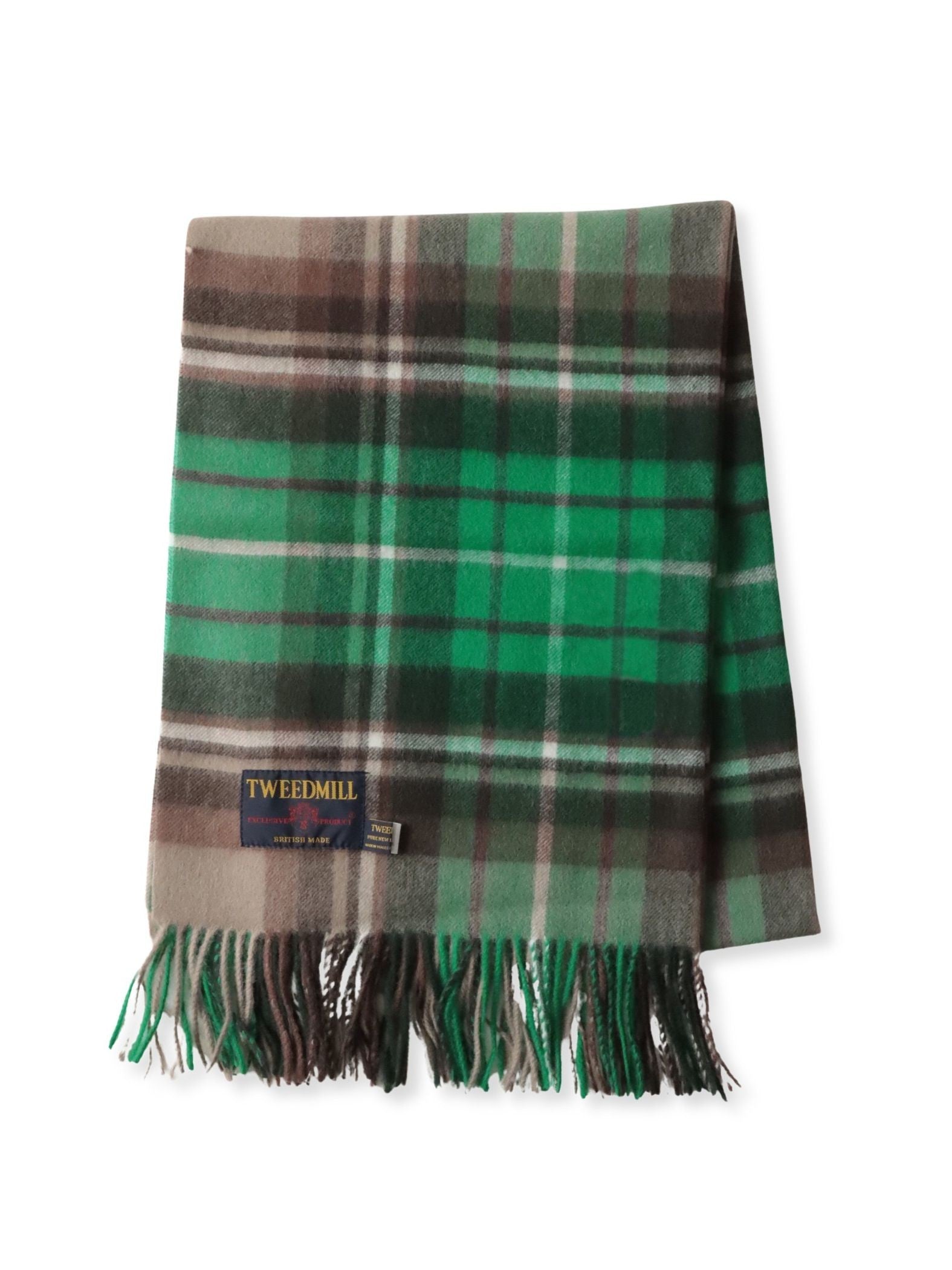 【TWEEDMILL】チェックマフラー