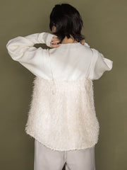 フィルムフェザーキャミブラウス≪手洗い可能≫