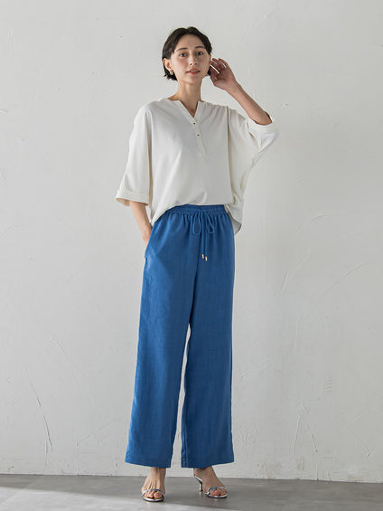 【WEB限定】ブラウス×パンツ 2点セット
