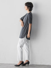 【WEB限定/大きいサイズ】”細身パンツも怖くない”Tシャツチュニック