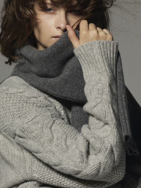 AQUAケーブルニット