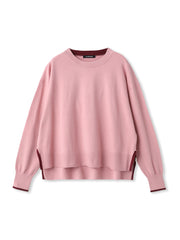 【WEB限定】カラー配色ニット≪洗える≫