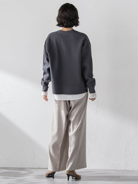 【WEB限定カラーあり】スポンディッシュニットカーディガン