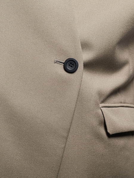 TWギャバジン　スリーブレスコート