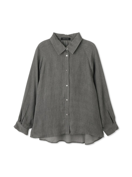 レーヨンデニムドルマンブラウス