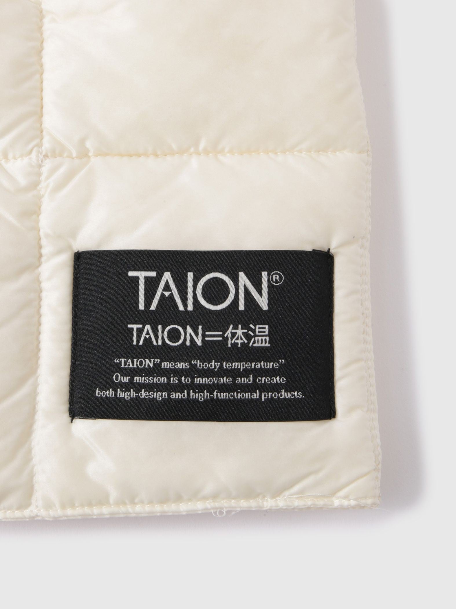 TAION　ベーシックダウンスカーフ≪手洗い可能≫