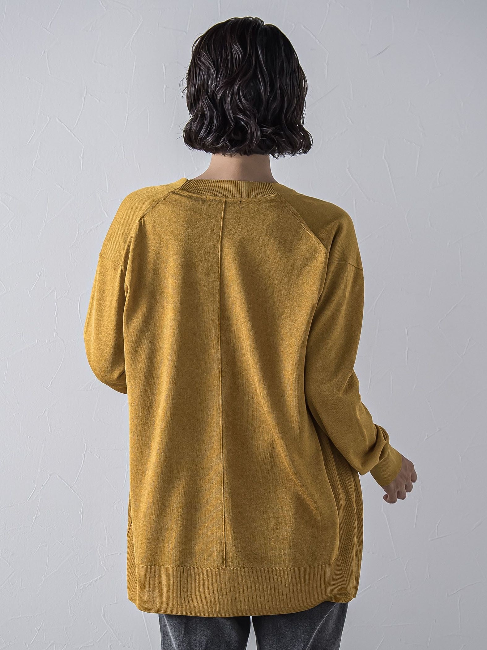 【極】SARIニットカーディガン≪手洗い可能≫