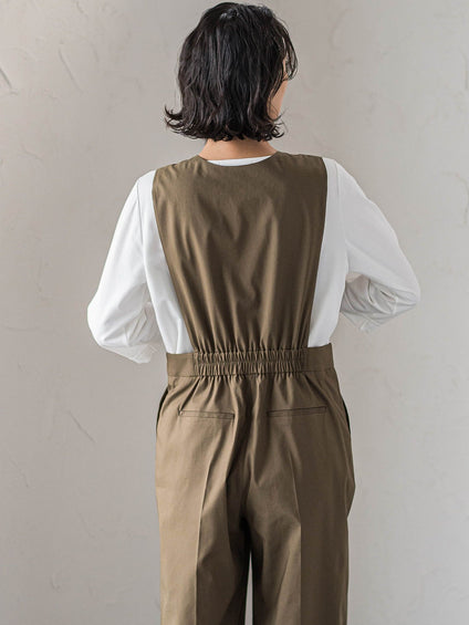 オールインワンワイドパンツ