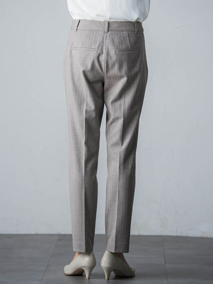 ヘリンボンテーパードパンツ≪セットアップ≫