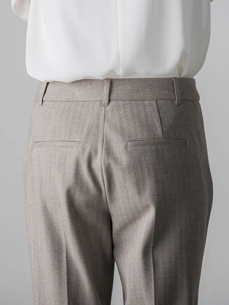 ヘリンボンテーパードパンツ≪セットアップ≫