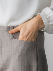 ヘリンボンテーパードパンツ≪セットアップ≫