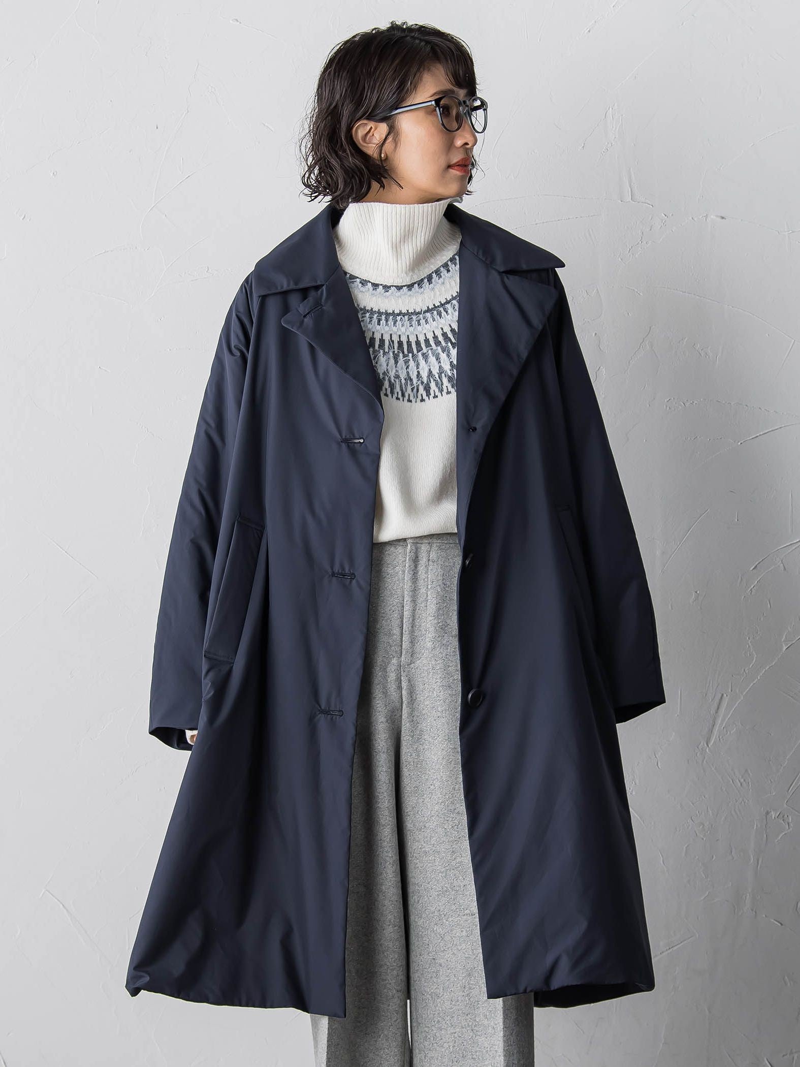 <保温・蓄熱>空気をまとう”軽暖”コート