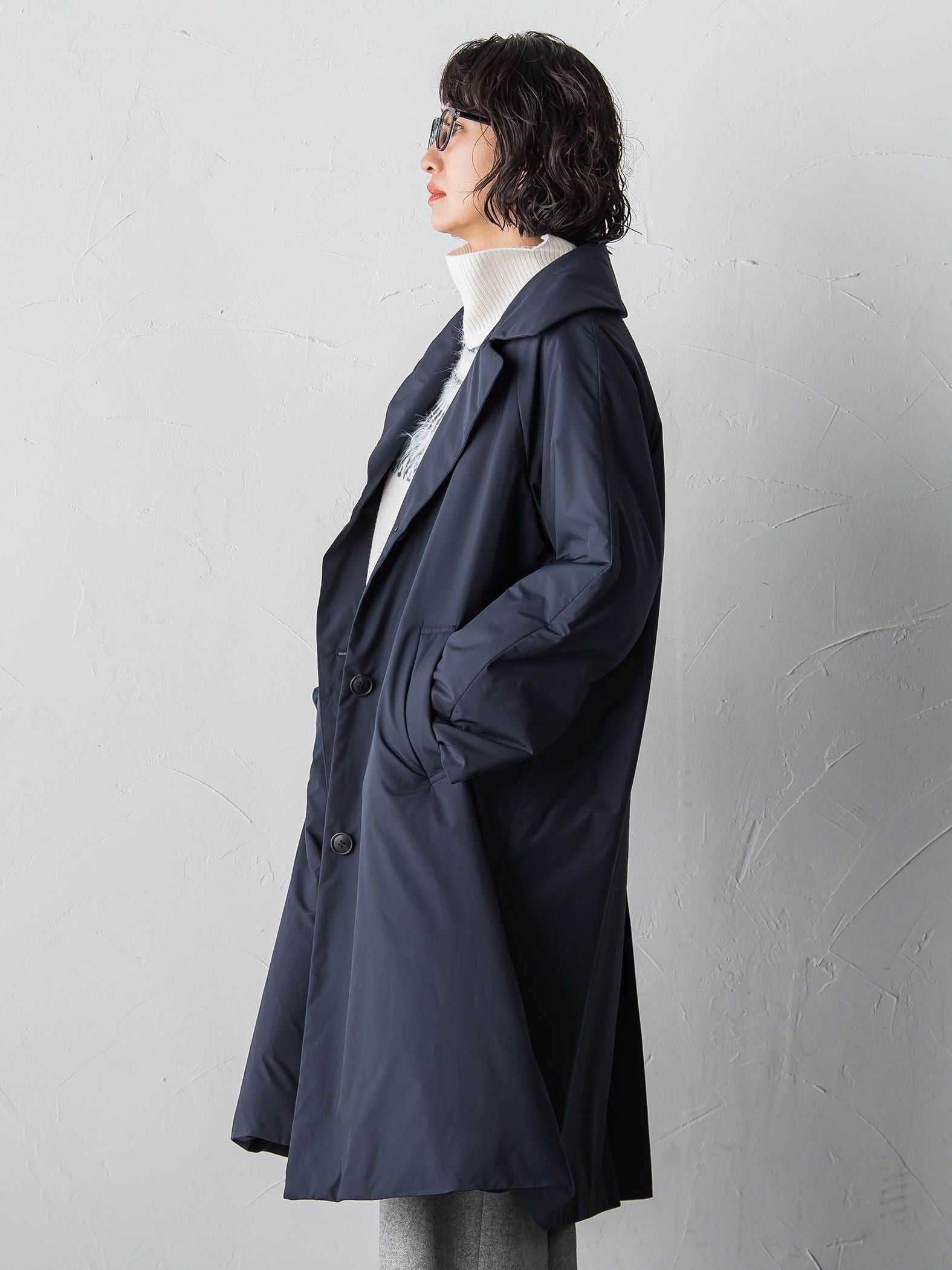 <保温・蓄熱>空気をまとう”軽暖”コート