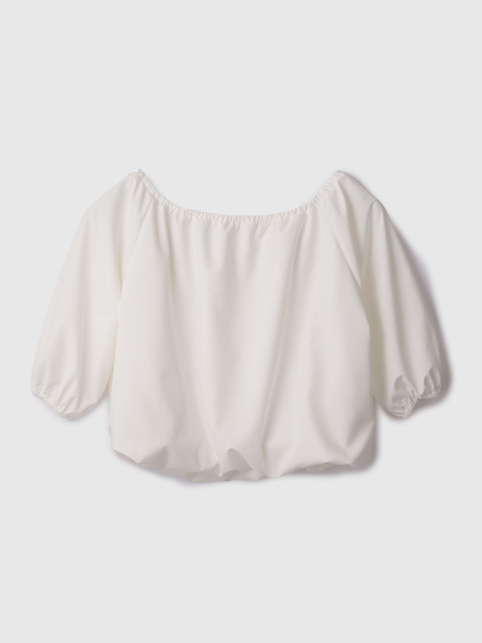 【キレカジ】撥水バルーンブラウス