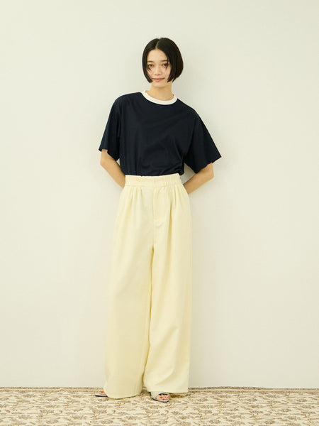 【汗染み防止】 ひんやりリンガーTシャツ