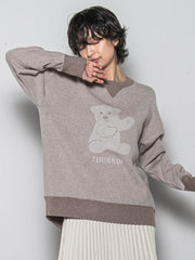 BEARジャカードニット≪手洗い可能≫