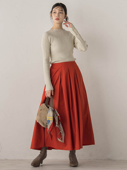 タフタタックスカート≪洗濯機で洗える≫