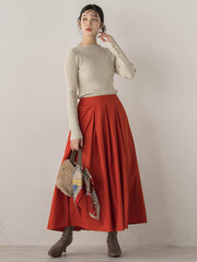 タフタタックスカート≪洗濯機で洗える≫