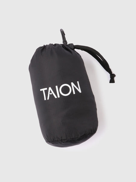 【TAION】クルーネックボタンダウンジャケット≪手洗い可能≫