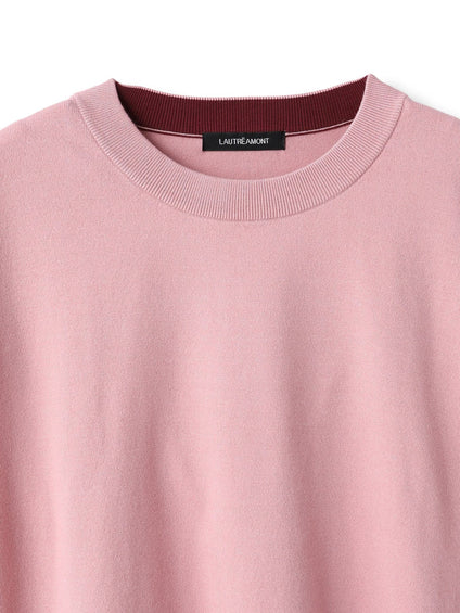 【WEB限定】カラー配色ニット≪洗える≫