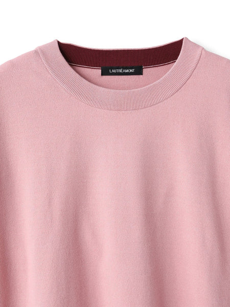 【WEB限定】カラー配色ニット≪洗える≫