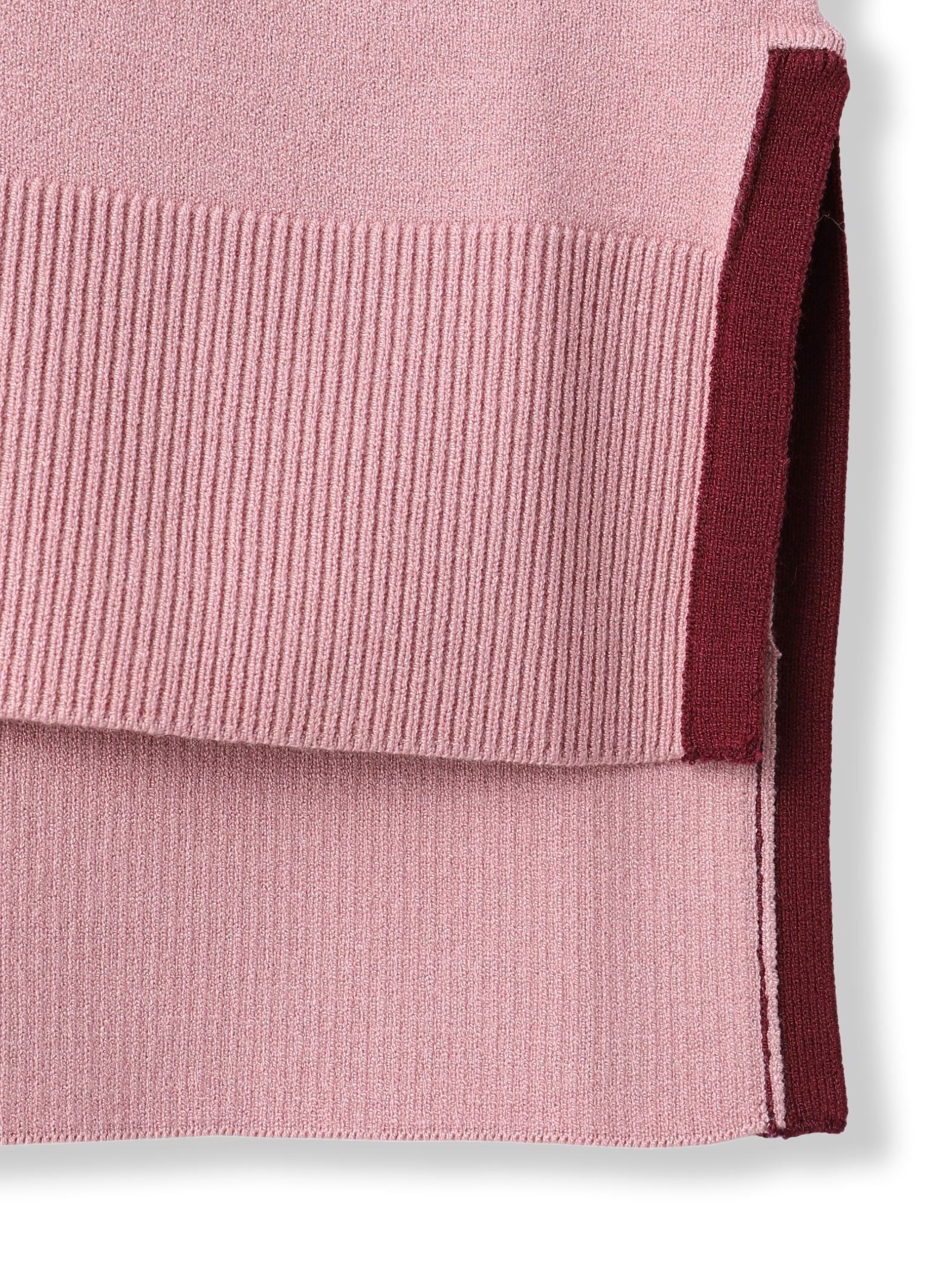 【WEB限定】カラー配色ニット≪洗える≫