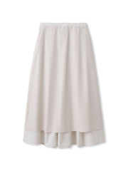 タフタタックスカート≪洗濯機で洗える≫