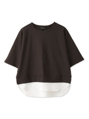 【上下セット】レイヤリードルマントップ×スカート2ピース