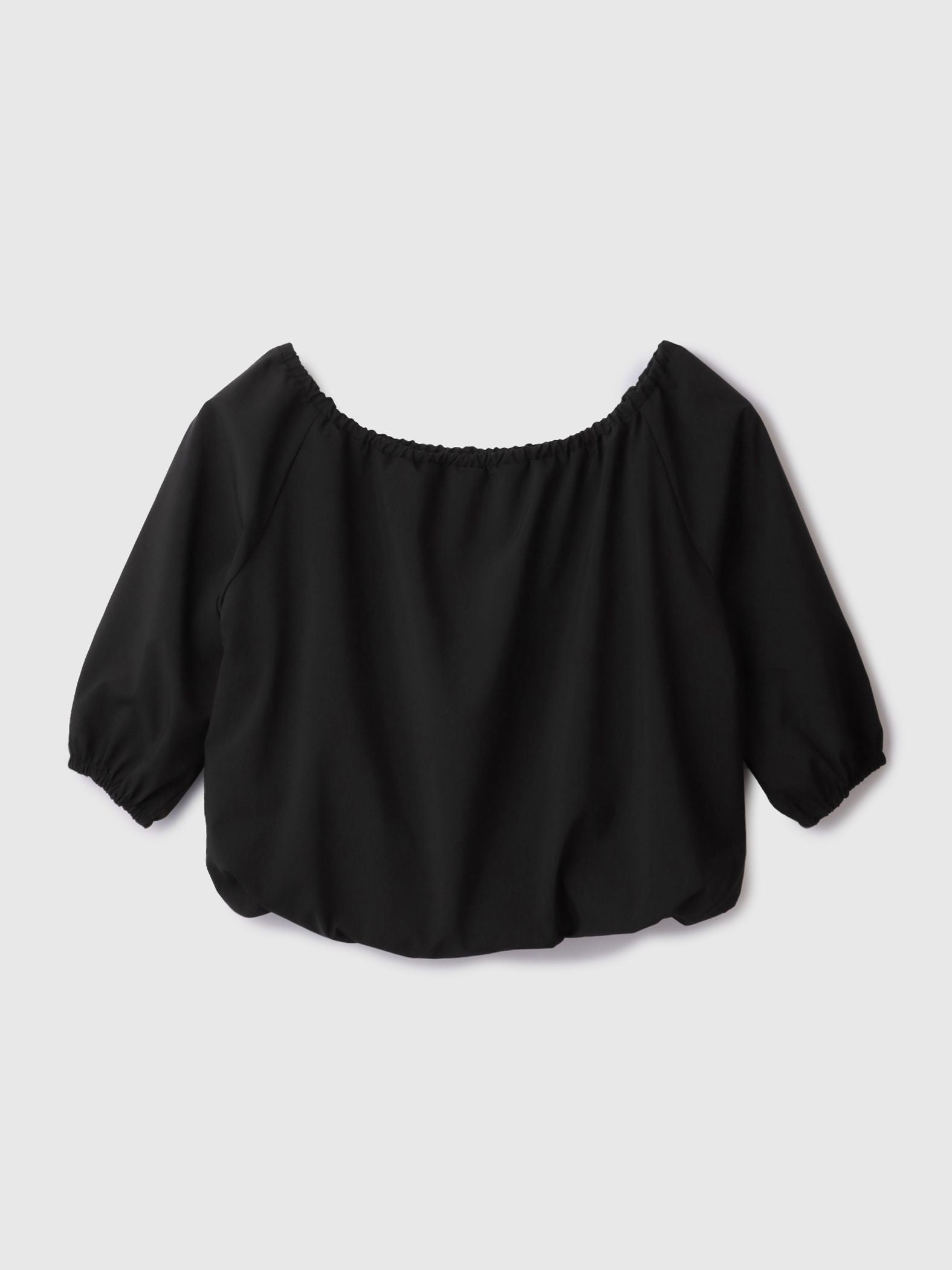 【キレカジ】撥水バルーンブラウス