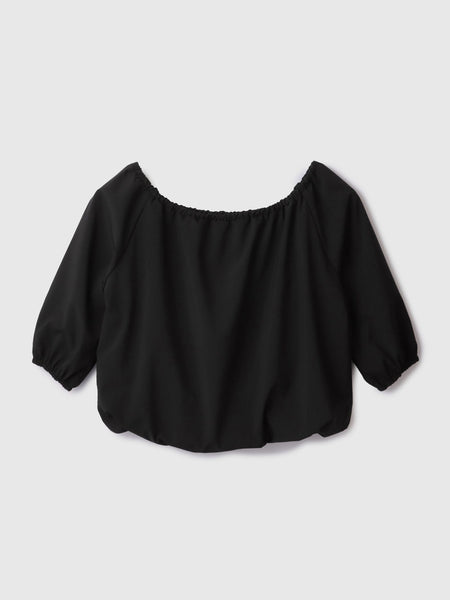 【キレカジ】撥水バルーンブラウス